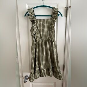 Wild Fable smock dress with frills.